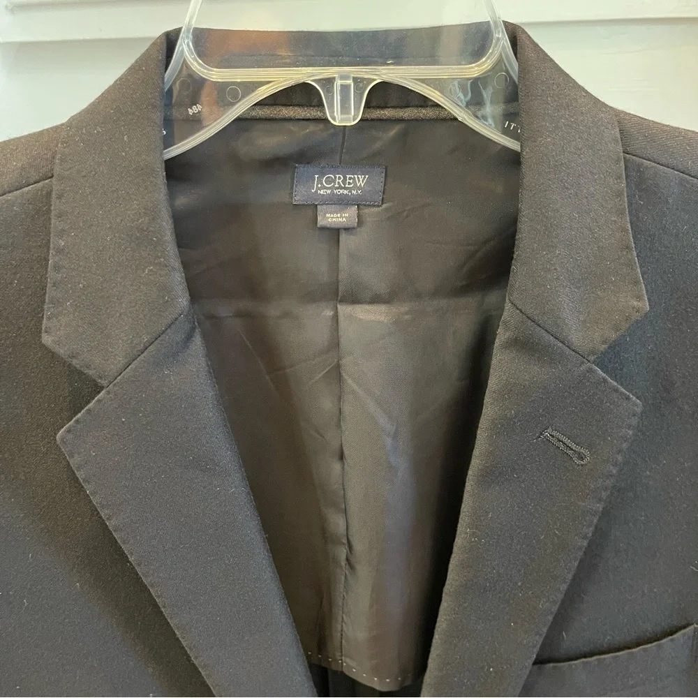 J.Crew Ludlow Jacket Mens 42R Dark Navy Loro Piana Italian Wool Blazer
